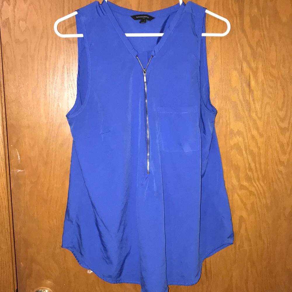 Blue tank